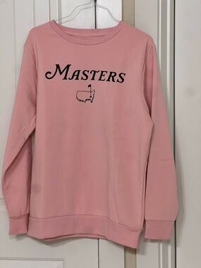 New Pink Masters Logo Crewneck Sweatshirt